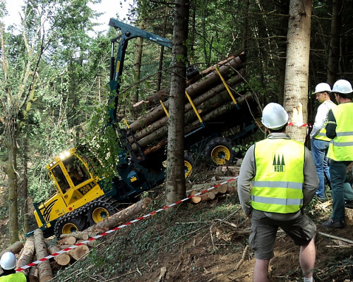 Einsatz Steilhang